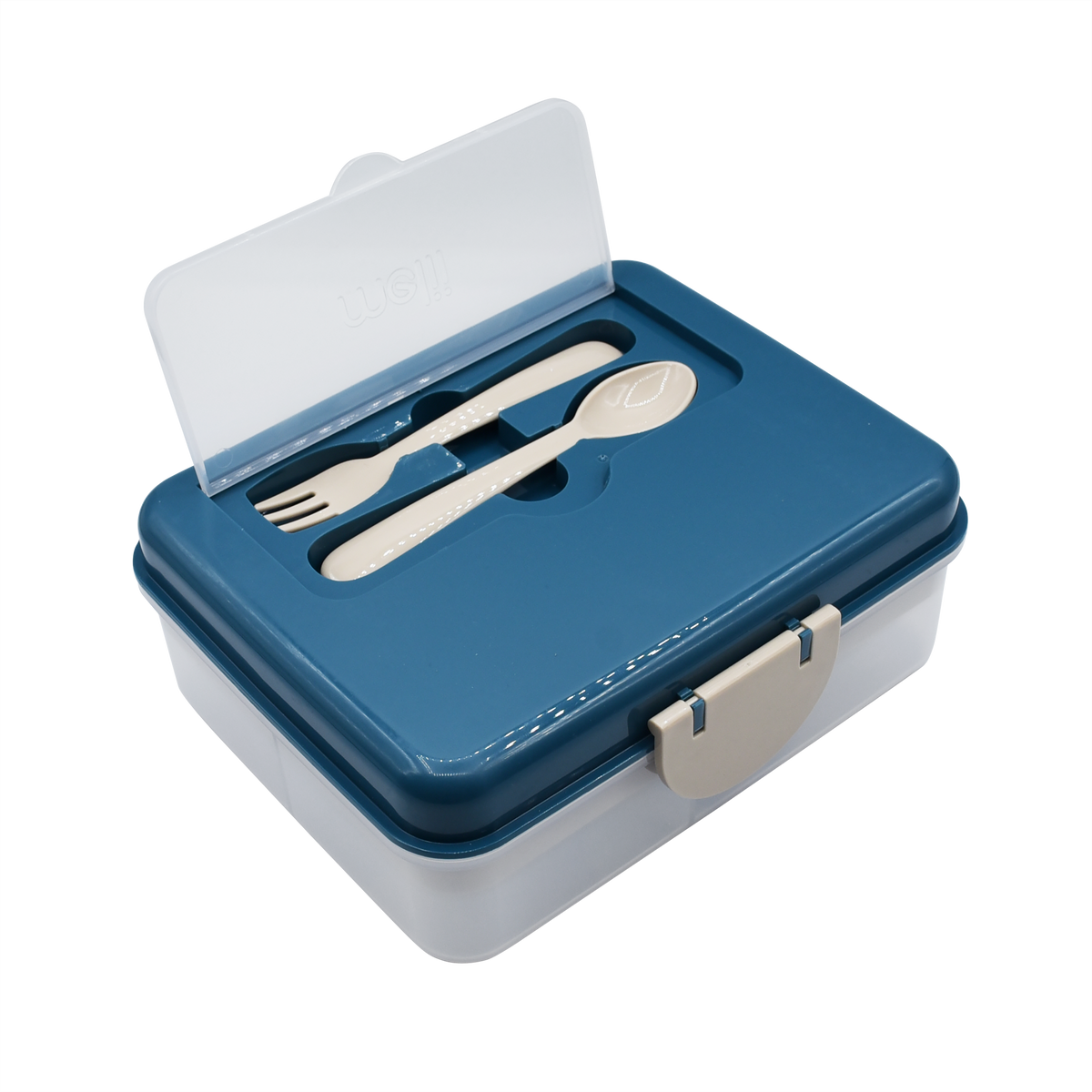 MELII LUXE 2- TIER BENTO BOX - BLUE