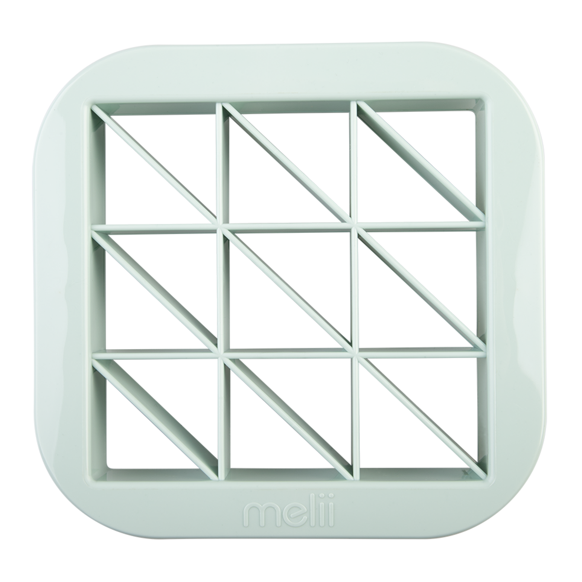 MELII LUXE BITE SIZE SANDWICH CUTTERS SET 2 - BLUE/MINT