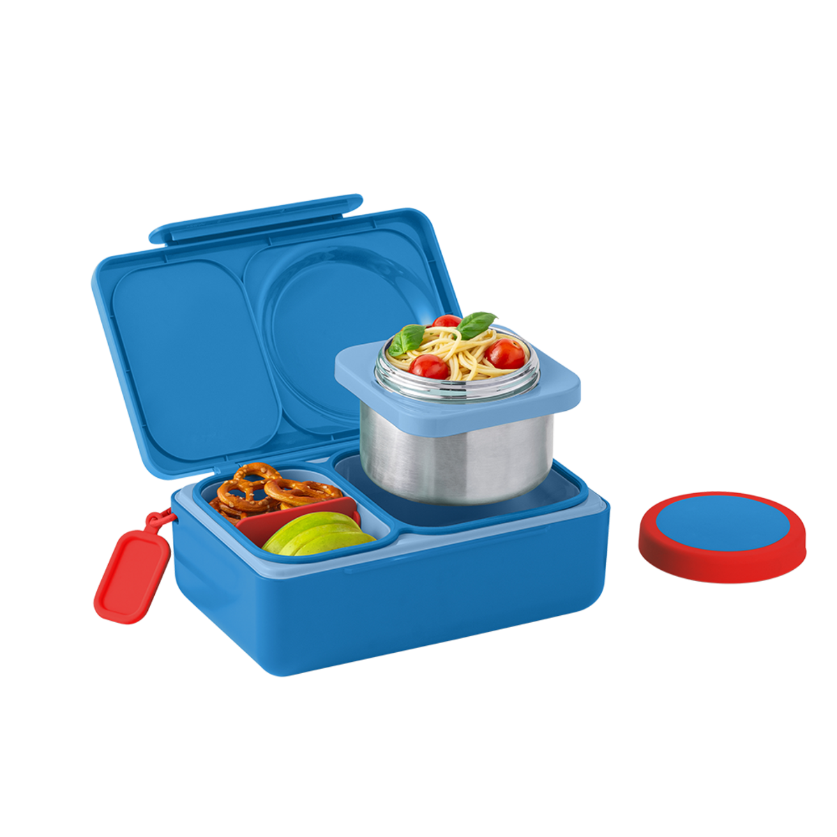 OMIEBOX UP HOT &amp; COLD BENTO BOX - COSMIC BLUE