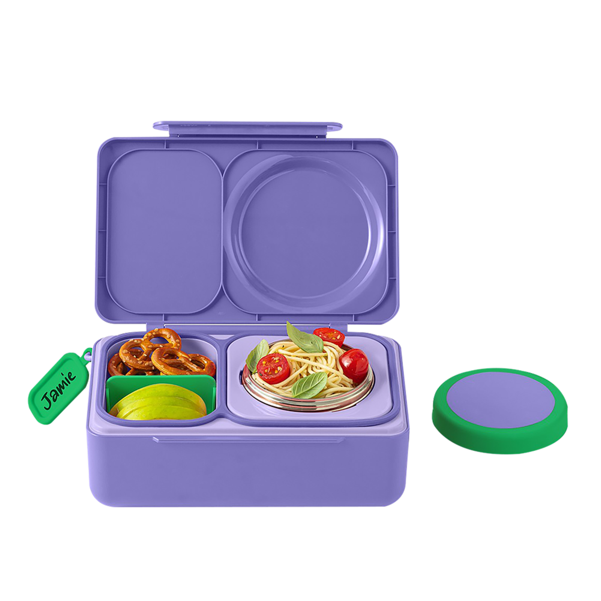 OMIEBOX UP HOT &amp; COLD BENTO BOX - GALAXY PURPLE