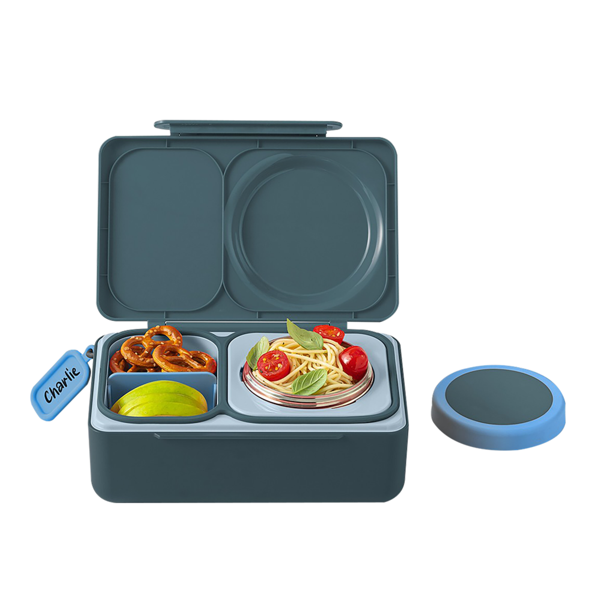 OMIEBOX UP HOT &amp; COLD BENTO BOX - GRAPHITE