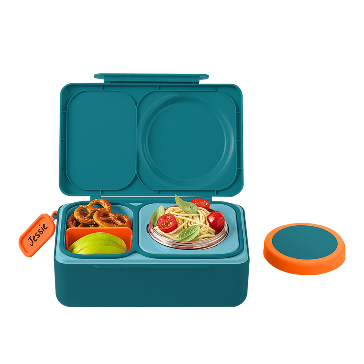 OMIEBOX UP HOT & COLD BENTO BOX - TEAL GREEN - Coastal Kidswear