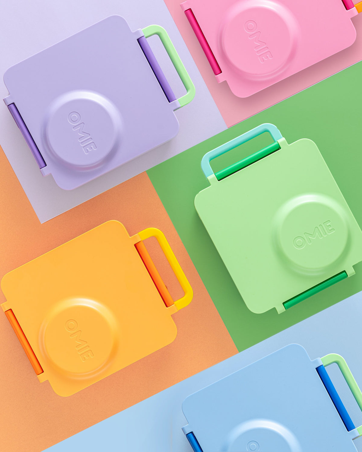 OMIE OMIEBOX HOT &amp; COLD BENTO BOX - Poppy Orange