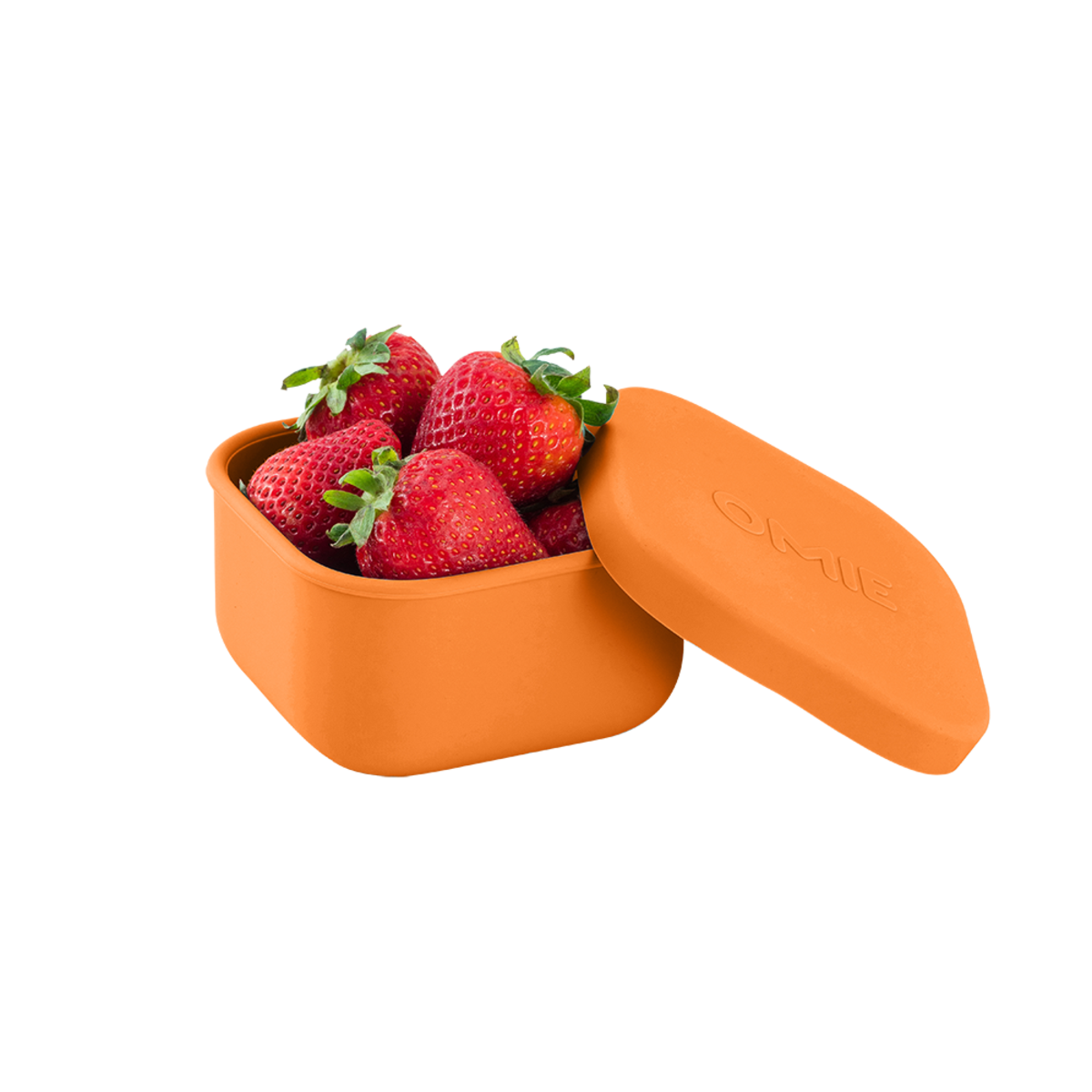 OMIE OMIESNACK SILICONE CONTAINER 280ML - Orange