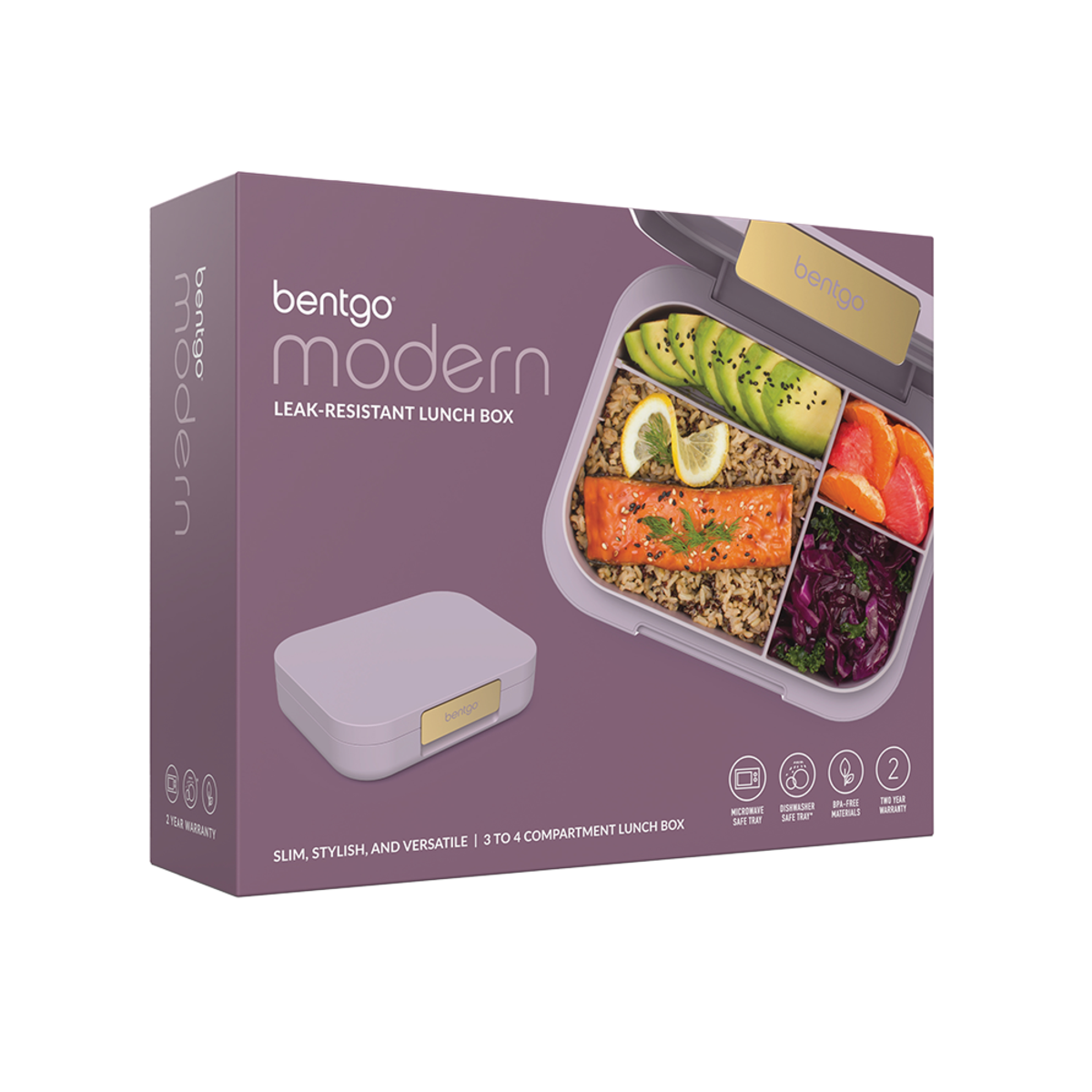 BENTGO MODERN LUNCH BOX - Orchid