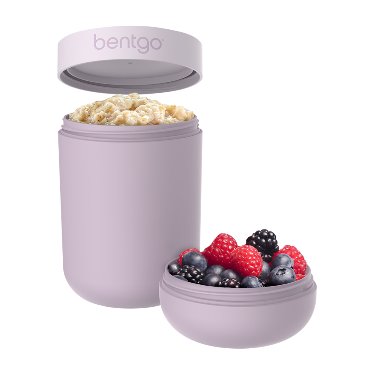 BENTGO SNACK CUP 590ML - ORCHID