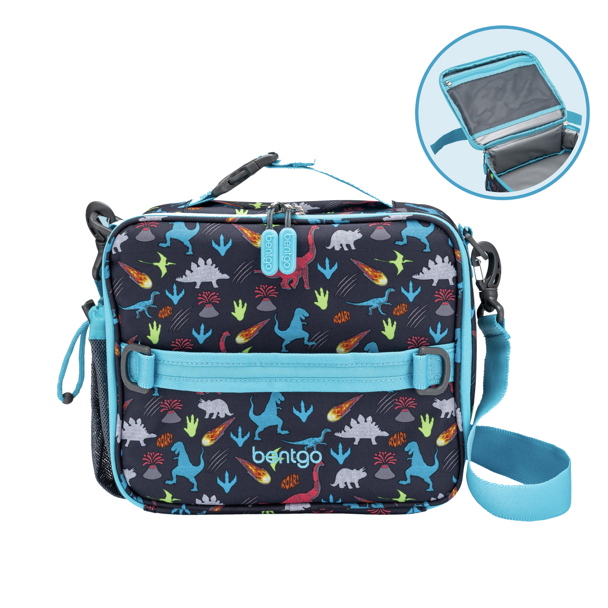 BENTGO KID'S PRINT LUNCH BAG - DINOSAURS