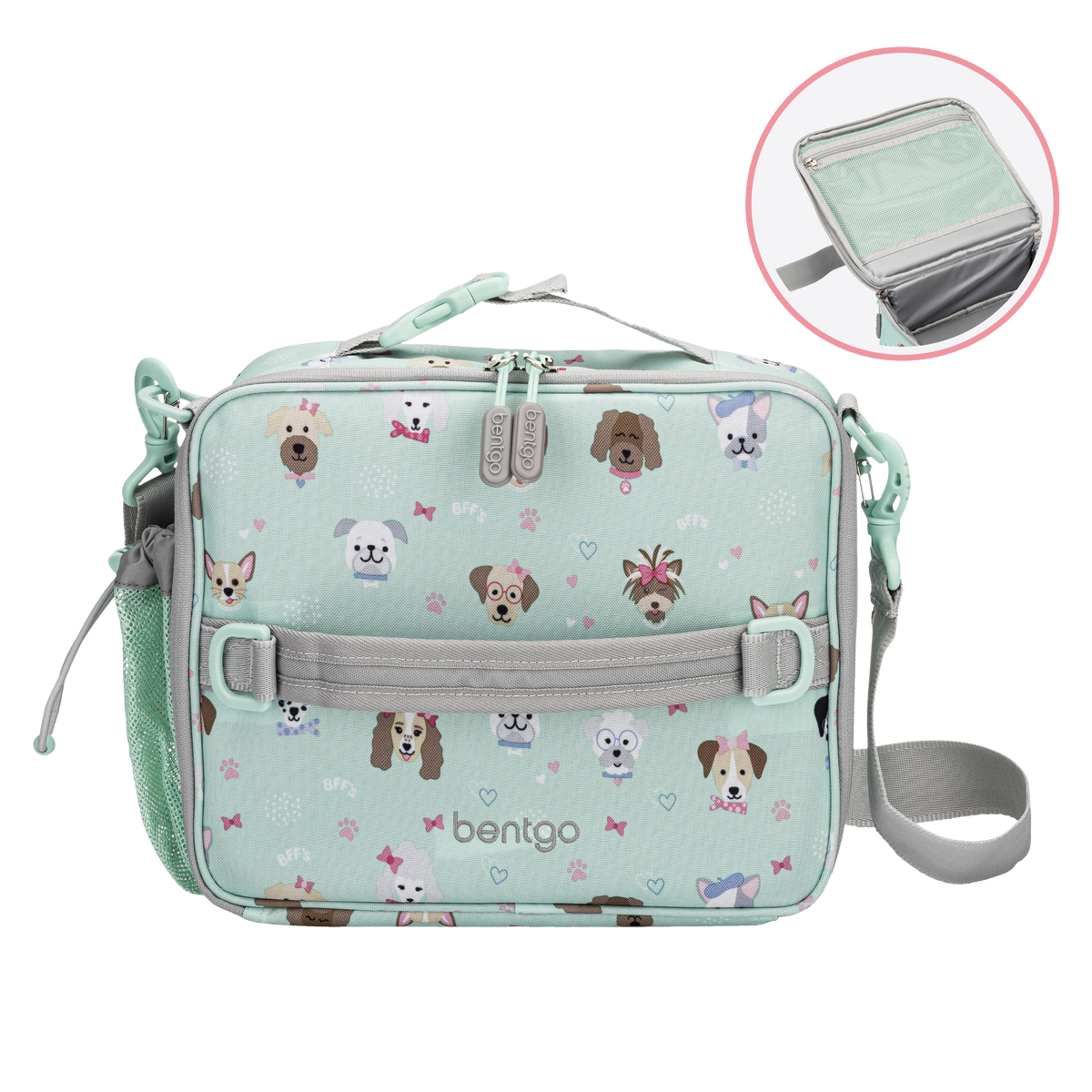 BENTGO KID'S PRINT LUNCH BAG - PUPPIES