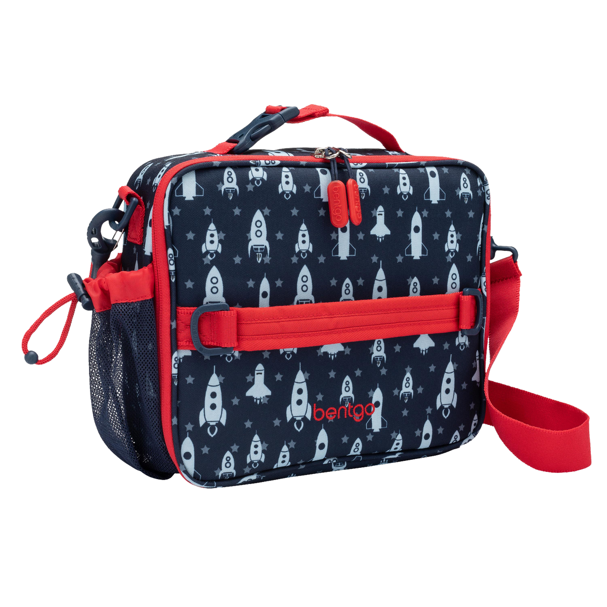 BENTGO KID&#39;S PRINT LUNCH BAG - SPACE ROCKETS