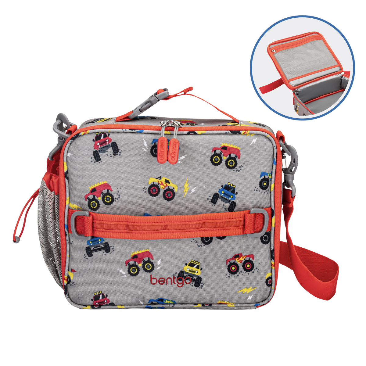 BENTGO KID&#39;S PRINT LUNCH BAG - TRUCKS