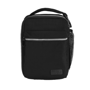 SACHI INSULATED "EXPLORER" LUNCH BAG - Black