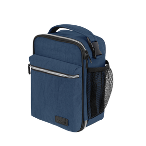 SACHI INSULATED "EXPLORER" LUNCH BAG - Navy