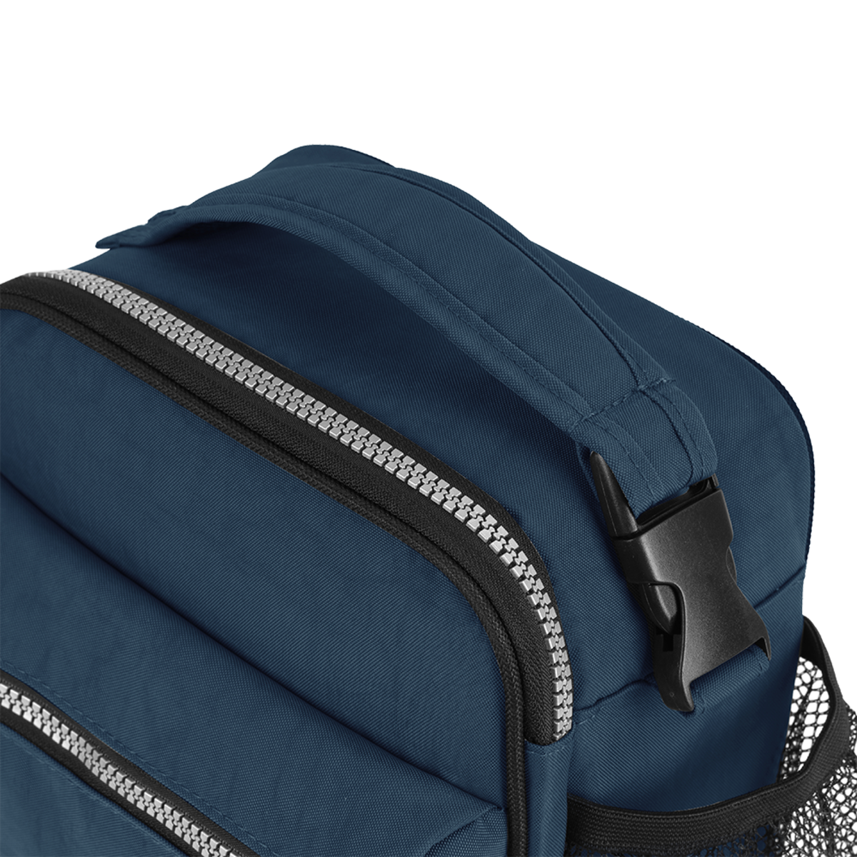 SACHI INSULATED &quot;EXPLORER&quot; LUNCH BAG - Navy