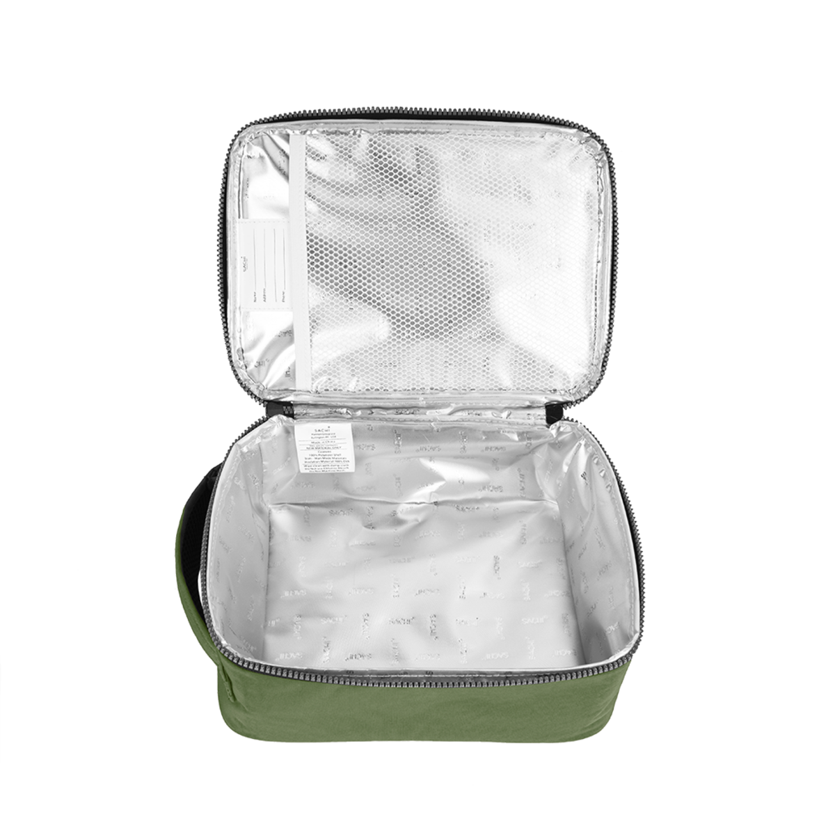 SACHI INSULATED &quot;EXPLORER&quot; LUNCH BAG - Olive