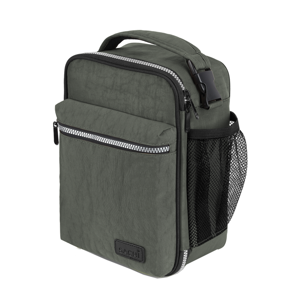 SACHI INSULATED &quot;EXPLORER&quot; LUNCH BAG - Steel