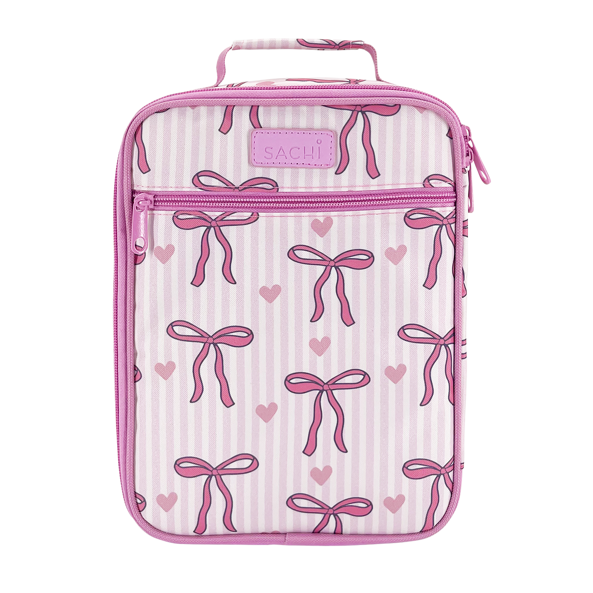 Sachi Insulated Lunch Bag - Bows With Hearts