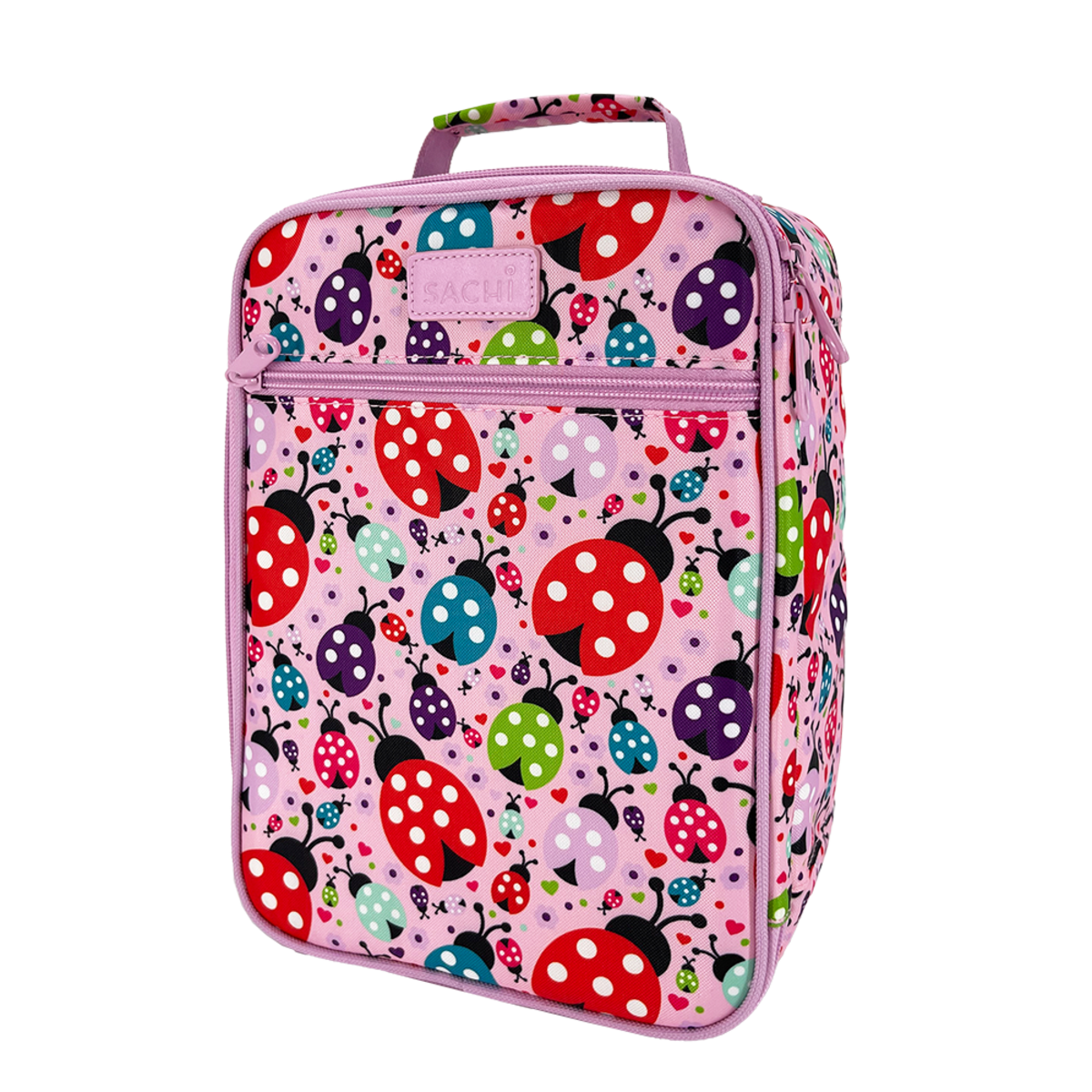 Sachi Insulated Lunch Bag - Lovely Ladybugs