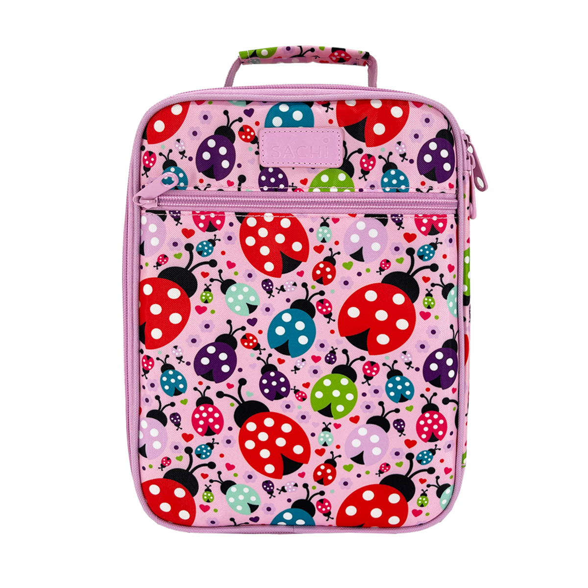 Sachi Insulated Lunch Bag - Lovely Ladybugs