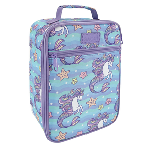 Sachi Insulated Lunch Bag, Drink Bottle and Large Bbox -  MERMAID UNICORNS/Lilac Pop Bundle