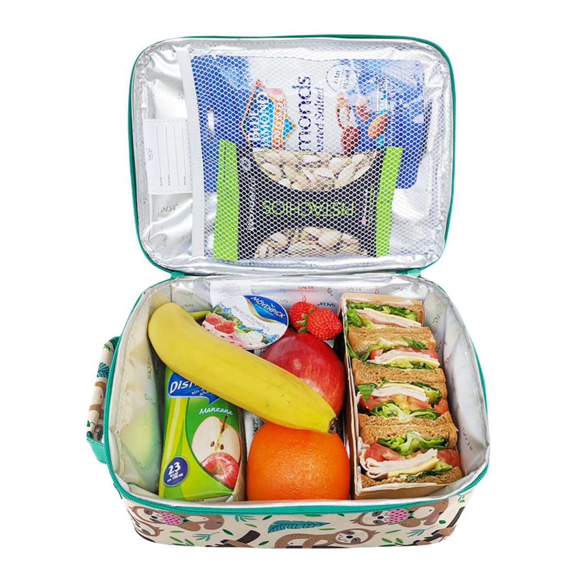 Sachi Insulated Lunch Bag - Sleepy Sloths