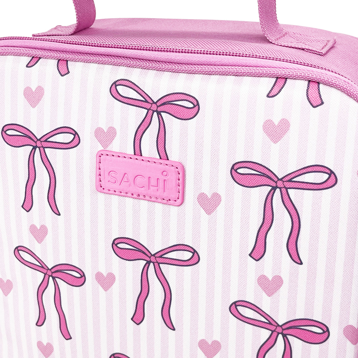 Sachi Insulated Lunch Bag XL - Bows and Hearts