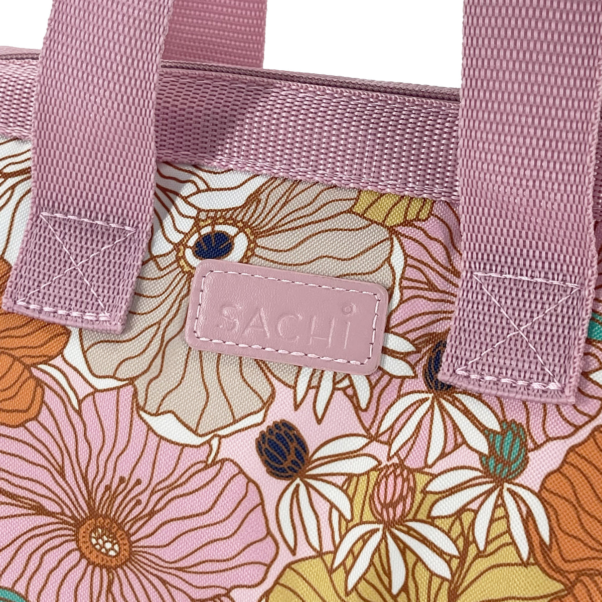 SACHI 'STYLE 34' INSULATED LUNCH BAG - RETRO FLORAL