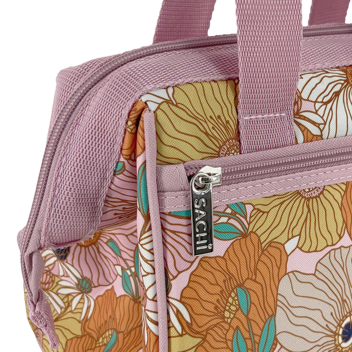 SACHI 'STYLE 34' INSULATED LUNCH BAG - RETRO FLORAL