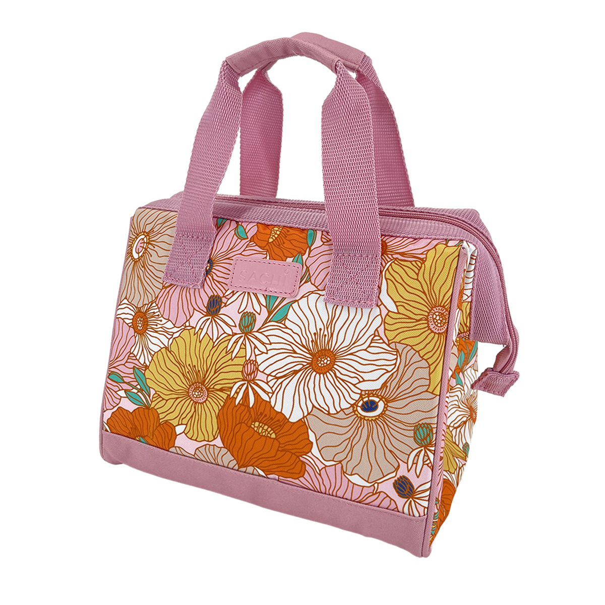 SACHI &quot;STYLE 34&quot; INSULATED LUNCH BAG -Retro Daisy