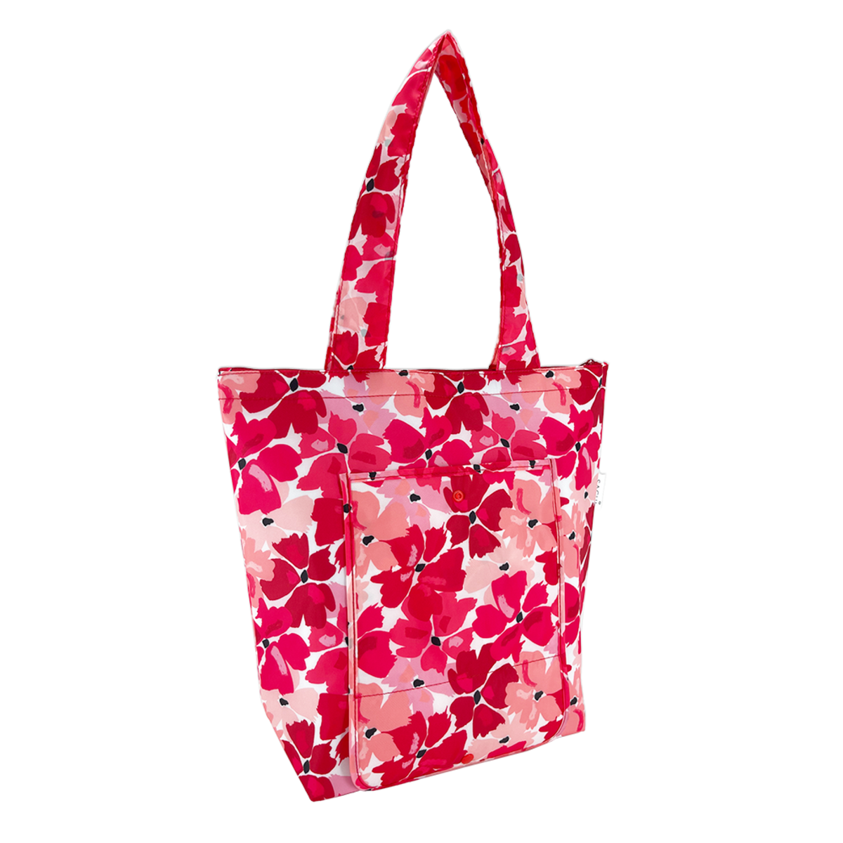 SACHI INSULATED MARKET TOTE RED POPPIES Coastal Kidswear