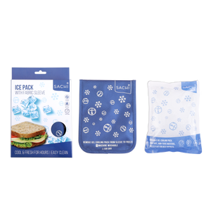 SACHI GEL ICE PACK W/ FABRIC SLEEVE - MEDIUM