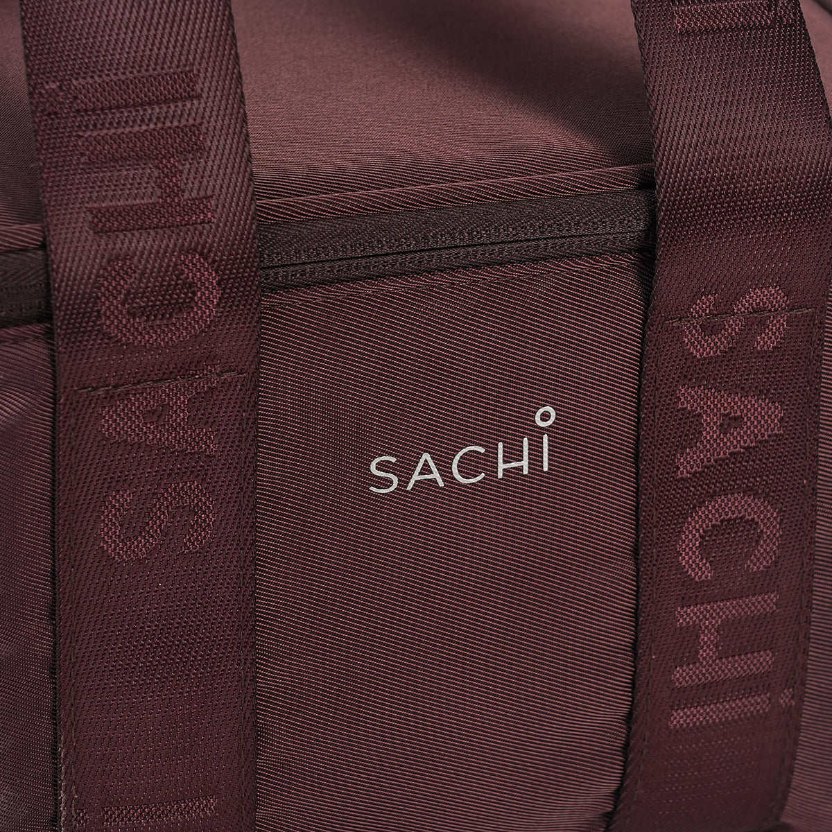 SACHI 'MINI CUBE' INSULATED COOLER BAG 5L - Bordeaux