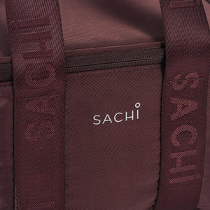 SACHI 'MINI CUBE' INSULATED COOLER BAG 5L - Bordeaux