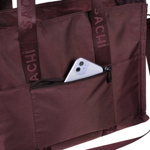 SACHI INSULATED EVERYDAY TOTE - Bordeaux