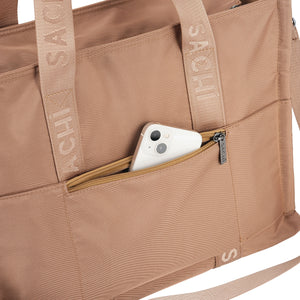 SACHI INSULATED EVERYDAY TOTE - Latte