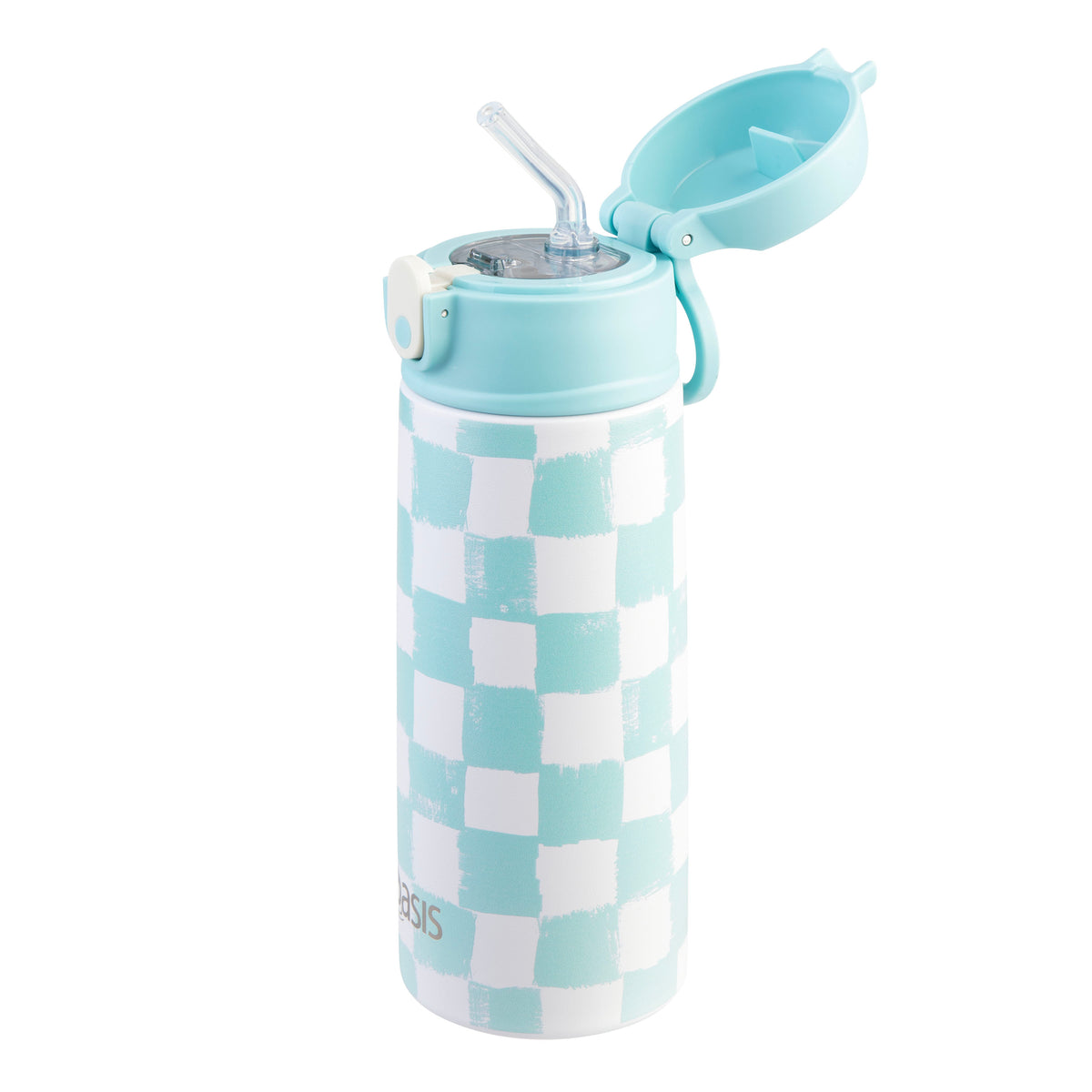 OASIS STAINLESS STEEL DOUBLE WALL INSULATED KID'S DRINK BOTTLE W/ SIPPER 550ML - CHECK IT OUT