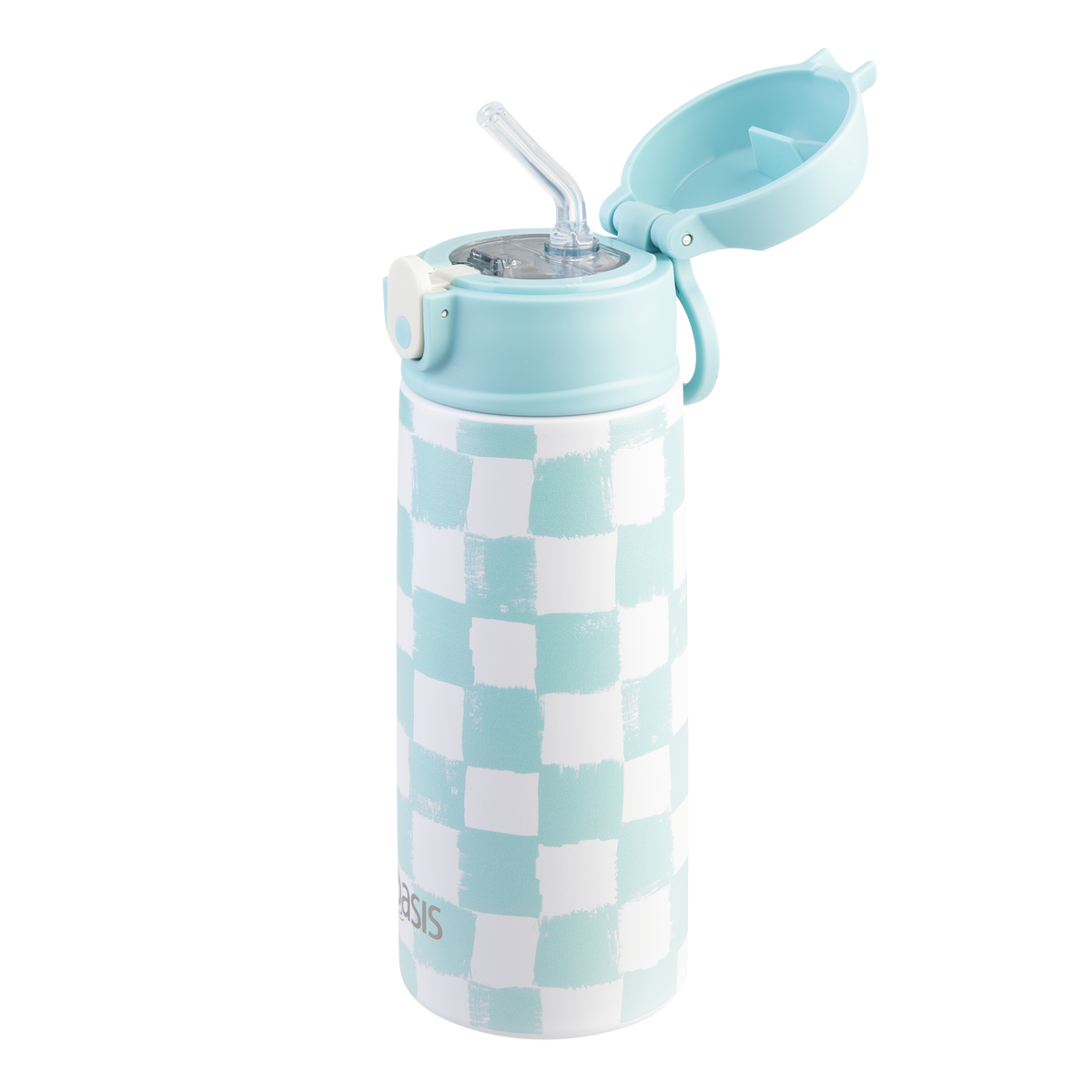 OASIS STAINLESS STEEL DOUBLE WALL INSULATED KID'S DRINK BOTTLE W/ SIPPER 550ML - CHECK IT OUT