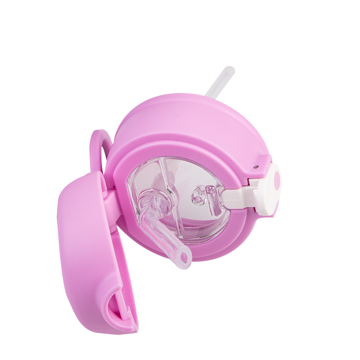 OASIS STAINLESS STEEL DOUBLE WALL INSULATED KID&#39;S DRINK BOTTLE W/ SIPPER 550ML -RAINBOW SKY