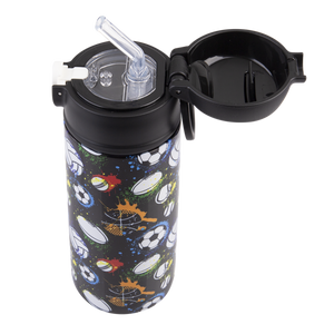 OASIS STAINLESS STEEL DOUBLE WALL INSULATED KID'S DRINK BOTTLE W/ SIPPER 550ML -SPORTS