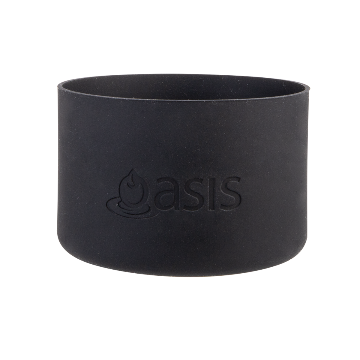 OASIS SILICONE BUMPER TO FIT &quot;CHALLENGER&quot; SPORTS BOTTLE 550ML - BLACK