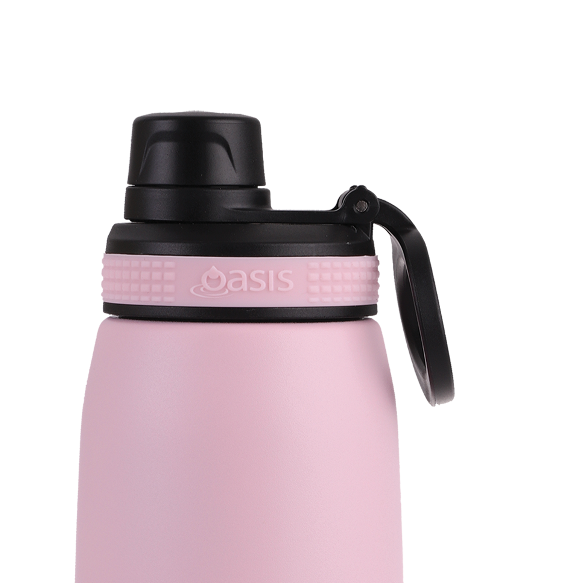 OASIS STAINLESS STEEL DOUBLE WALL INSULATED SPORTS BOTTLE W/ SCREW CAP 780ML - Carnation