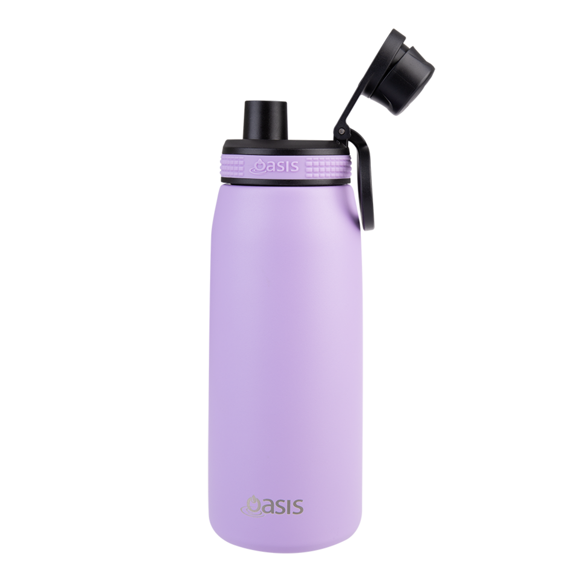 OASIS STAINLESS STEEL DOUBLE WALL INSULATED SPORTS BOTTLE W/ SCREW CAP 780ML - LAVENDER