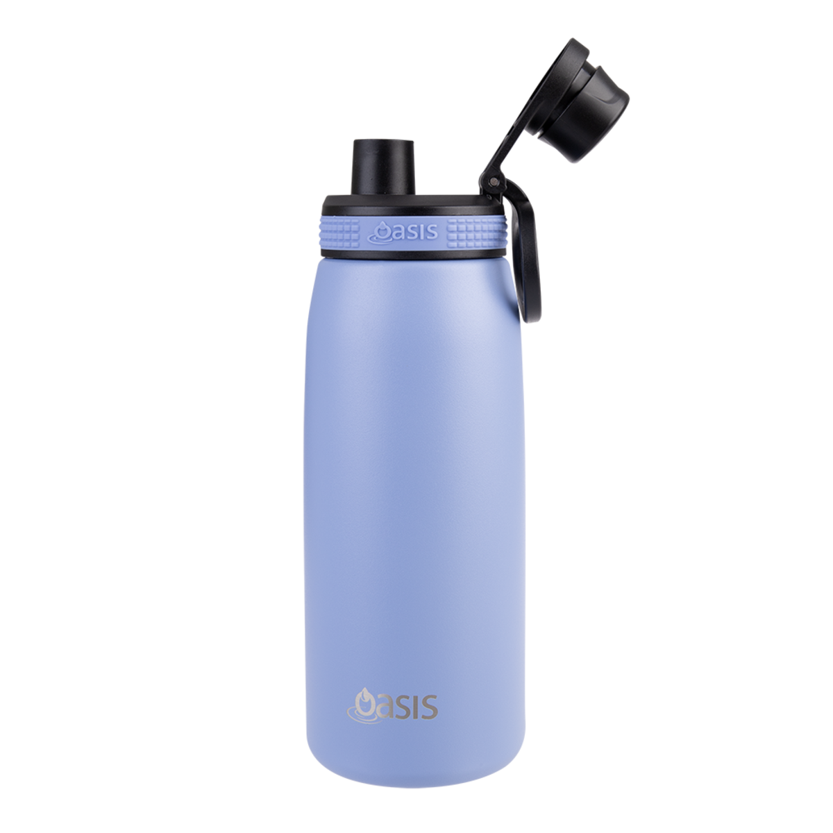 OASIS STAINLESS STEEL DOUBLE WALL INSULATED SPORTS BOTTLE W/ SCREW CAP 780ML - LILAC