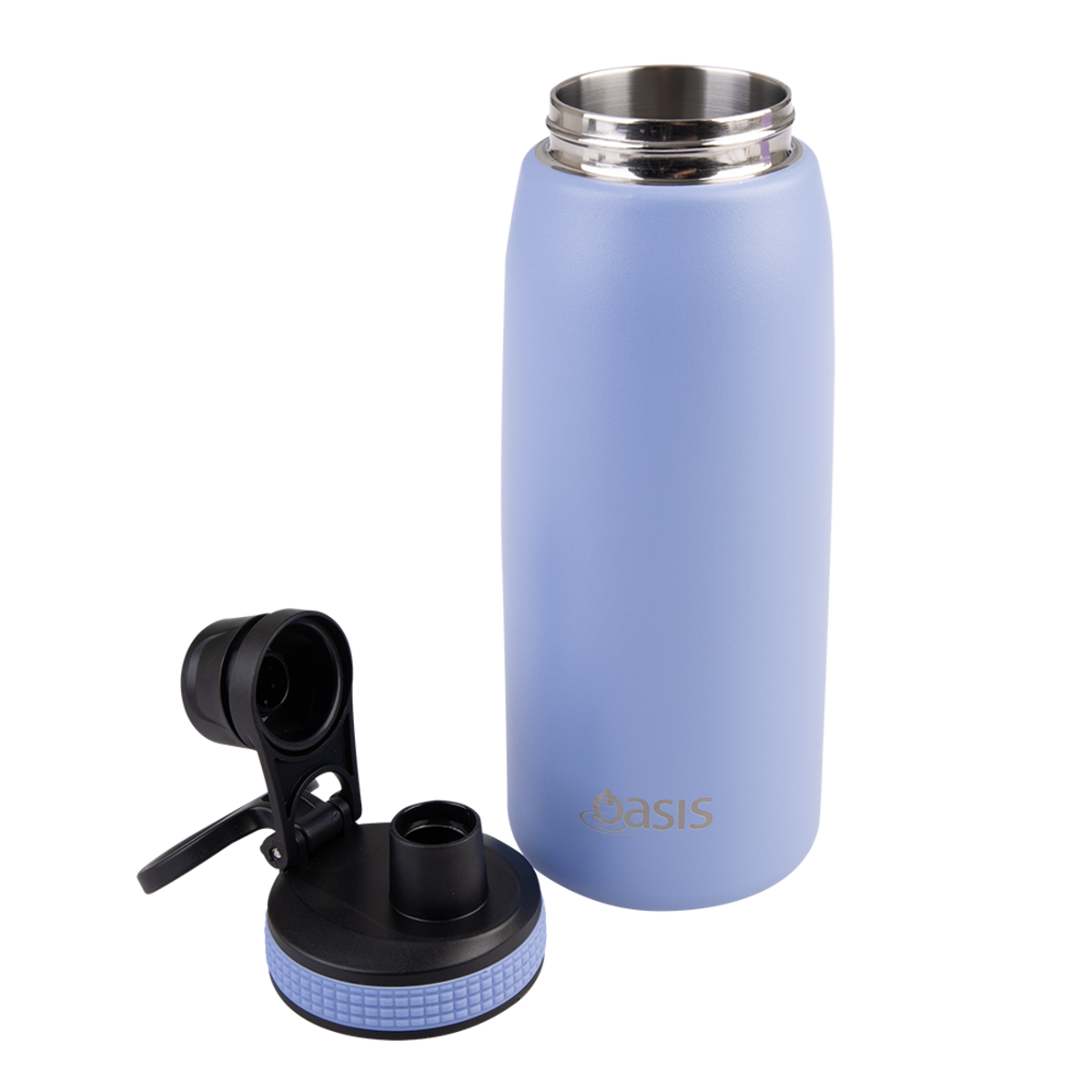 OASIS STAINLESS STEEL DOUBLE WALL INSULATED SPORTS BOTTLE W/ SCREW CAP 780ML - LILAC