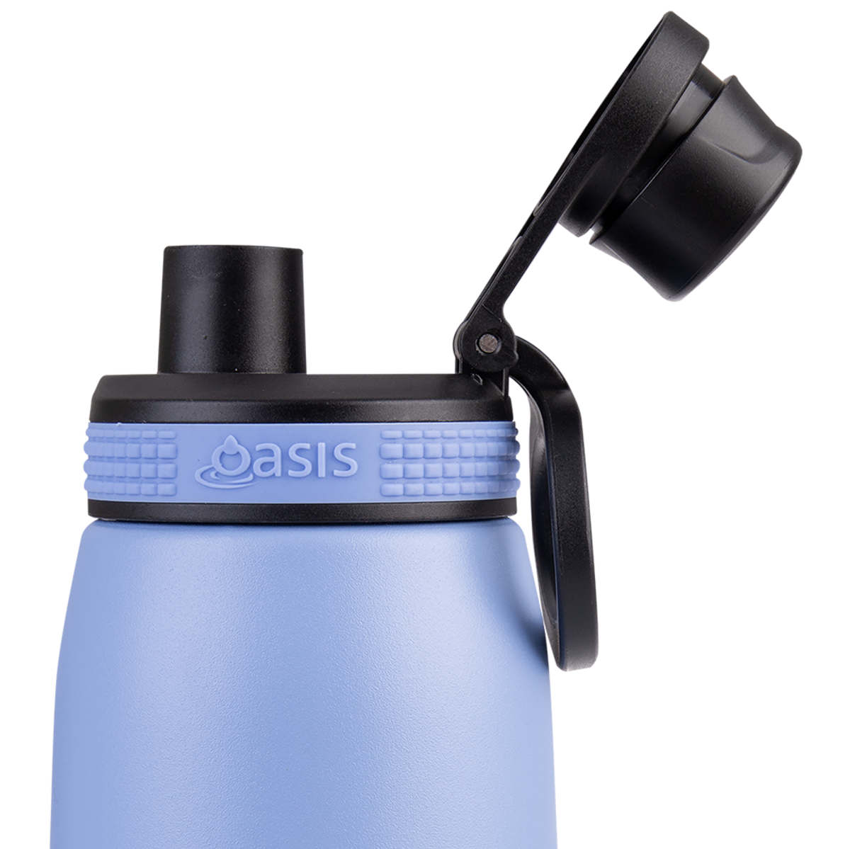 OASIS STAINLESS STEEL DOUBLE WALL INSULATED SPORTS BOTTLE W/ SCREW CAP 780ML - LILAC