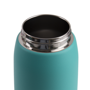 OASIS STAINLESS STEEL DOUBLE WALL INSULATED SPORTS BOTTLE W/ SCREW CAP 780ML -TURQUOISE