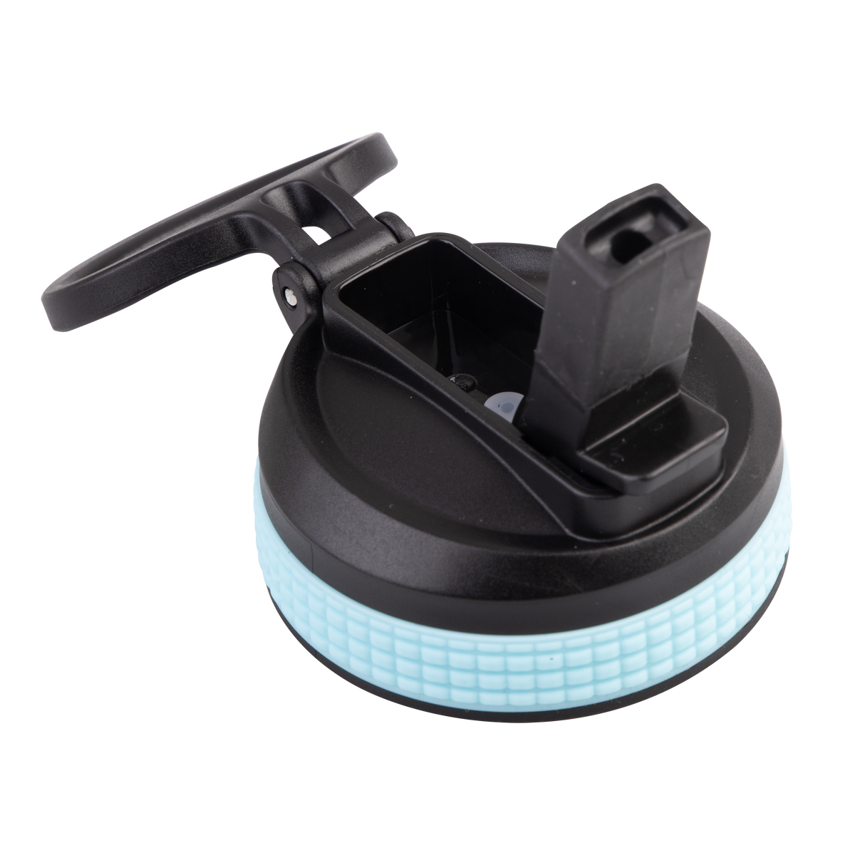 OASIS STAINLESS STEEL DOUBLE WALL INSULATED &quot;CHALLENGER&quot; SPORTS BOTTLE W/ SIPPER STRAW 550ML - Island Blue