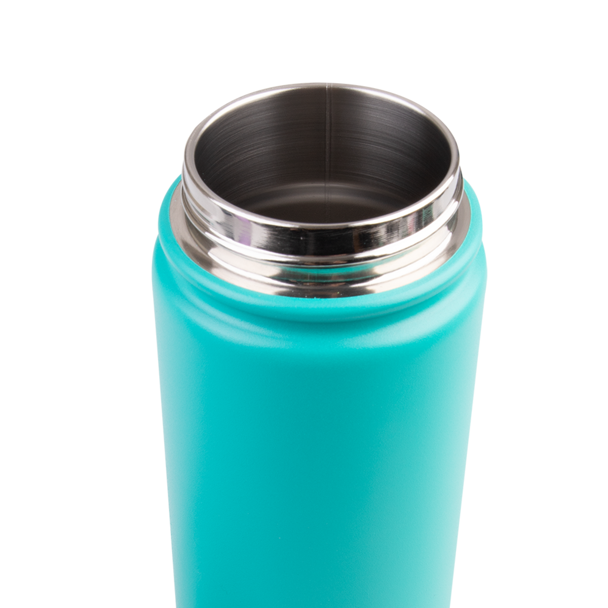 OASIS STAINLESS STEEL DOUBLE WALL INSULATED &quot;CHALLENGER&quot; SPORTS BOTTLE WITH SIPPER STRAW 550ML  TURQUOISE