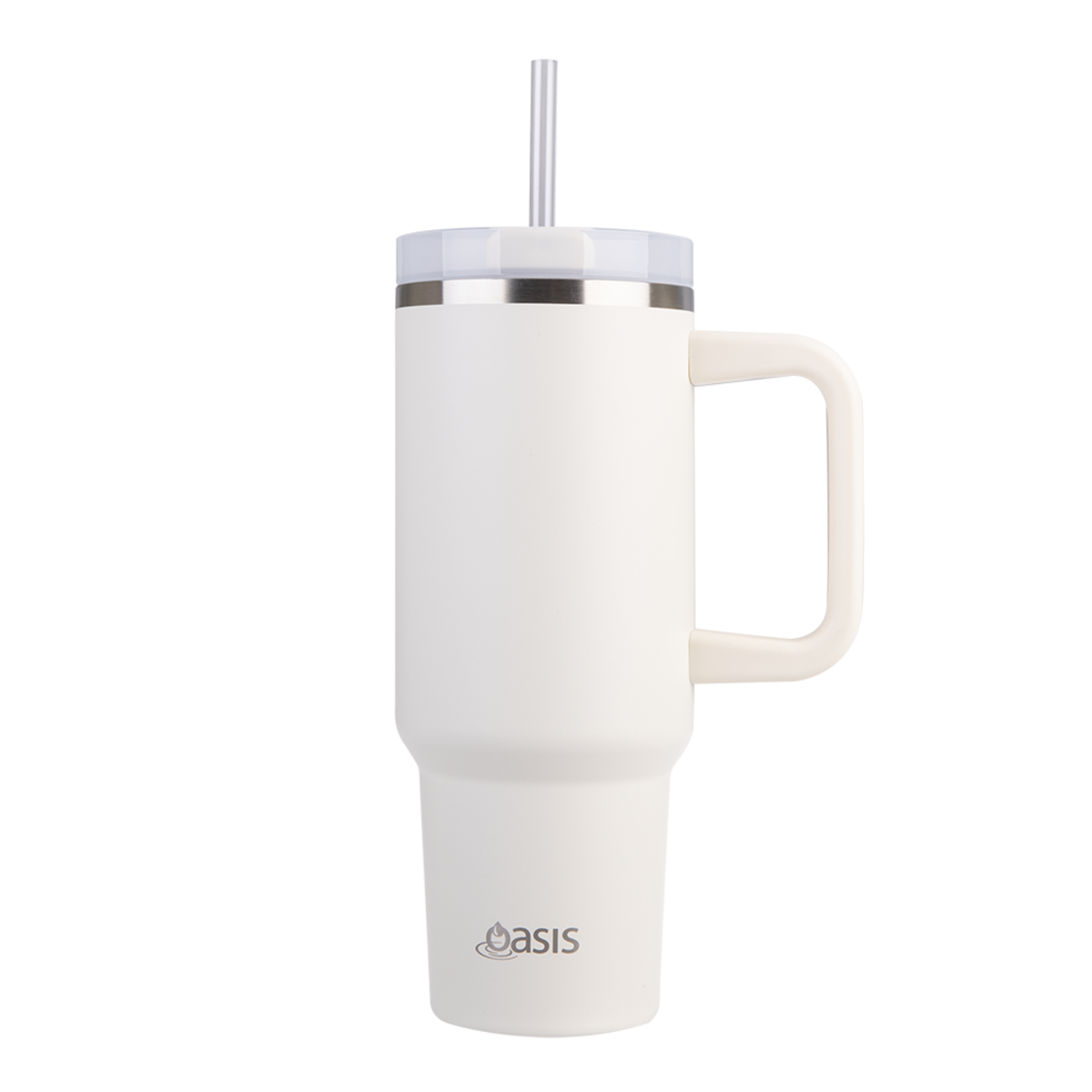 OASIS STAINLESS STEEL DOUBLE WALL INSULATED &quot;COMMUTER&quot; TRAVEL TUMBLER 1.2L