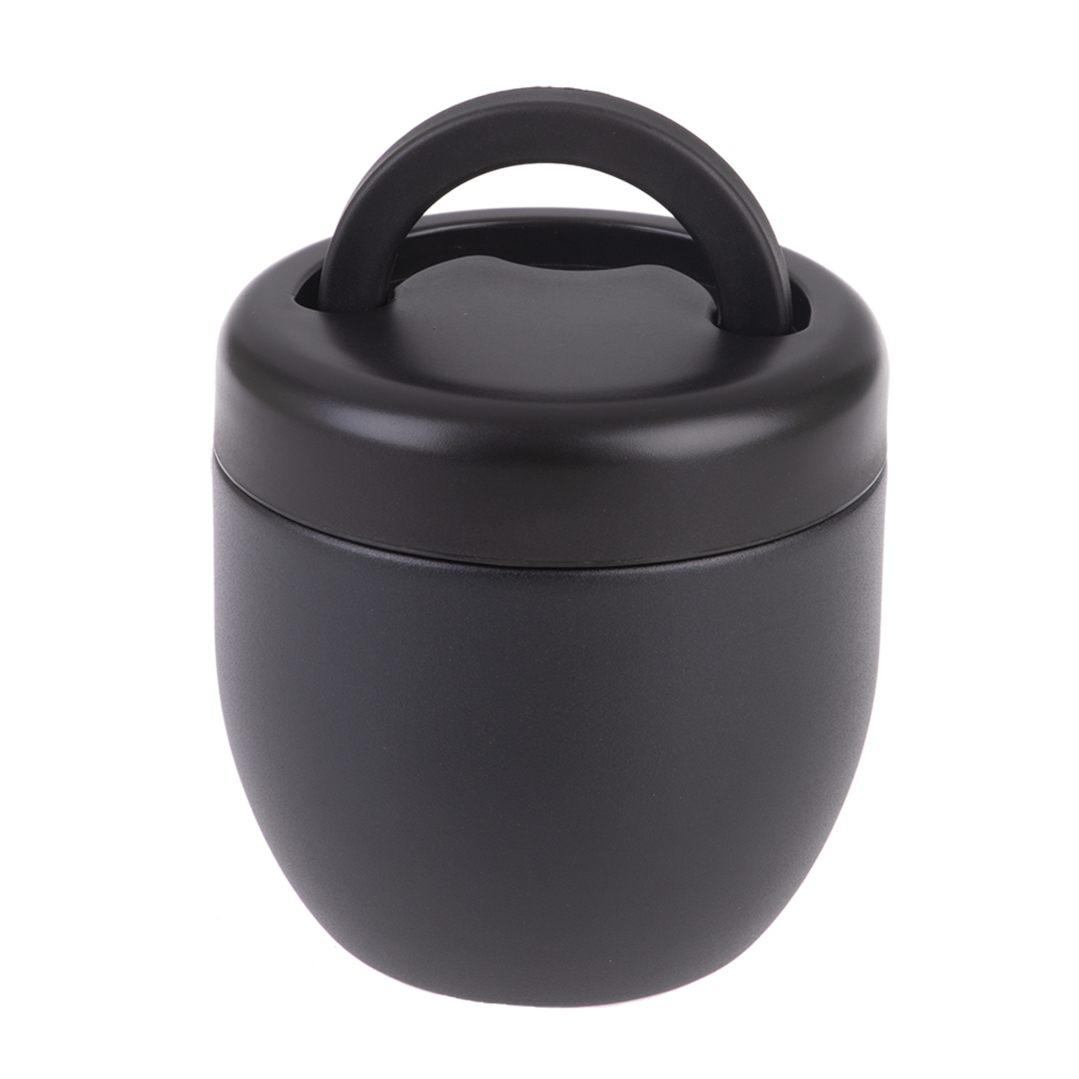 OASIS STAINLESS STEEL DOUBLE WALL INSULATED FOOD POD 470ML - Black