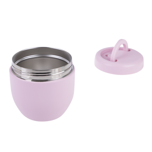 OASIS STAINLESS STEEL DOUBLE WALL INSULATED FOOD POD 470ML - CARNATION